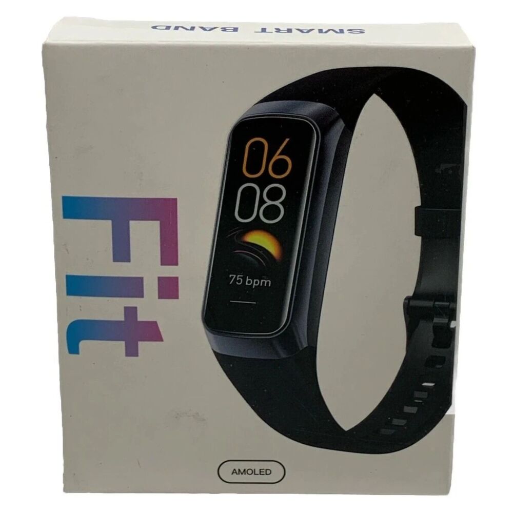 Fitness Tracker Smart Band Black with App Keep Health Smart Wrist Watch